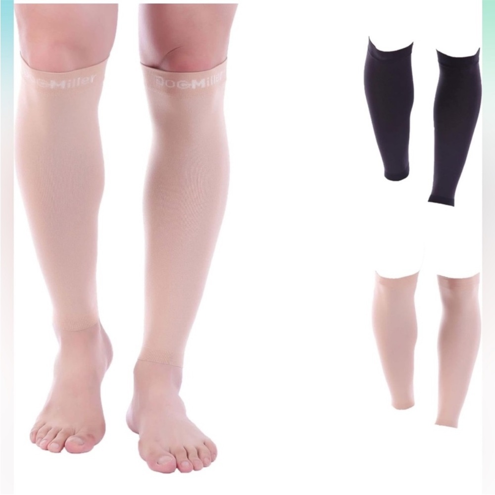 New Doc Miller - Compression Calf Sleeve for Petite Men & Women, Medical sleeves